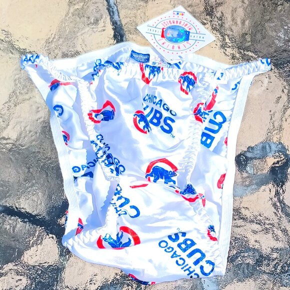 NWT ~ Chicago Cubs Concepts Sport Women's Record Allover Print Panty Size: Large - Picture 5 of 8